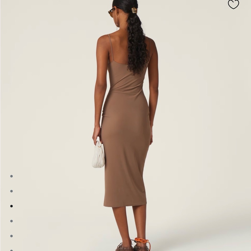 Miu Miu Tan Maxi Dress - Picture 3 of 4